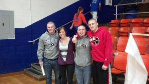 SIUe students experience hometown high school basketball game